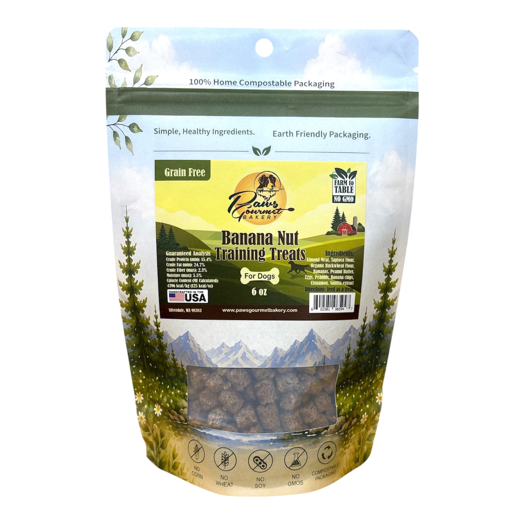 GF Banana Nut Training Treats - 6 oz