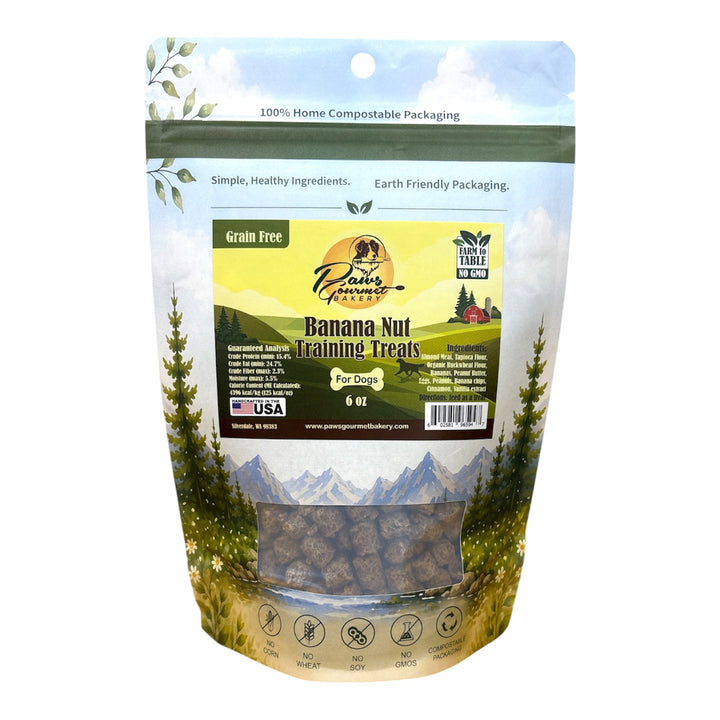 GF Banana Nut Training Treats - 6 oz