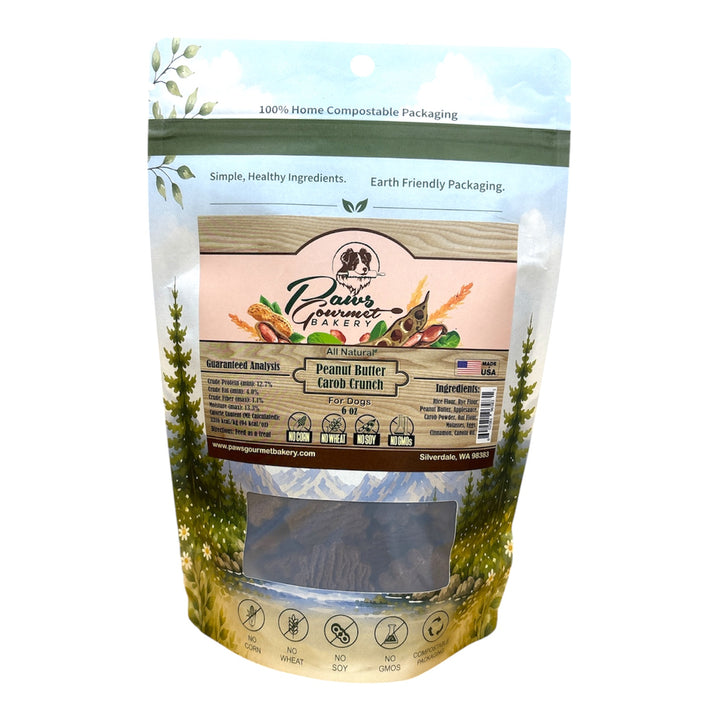 Peanut Butter Carob Crunch - 6 oz