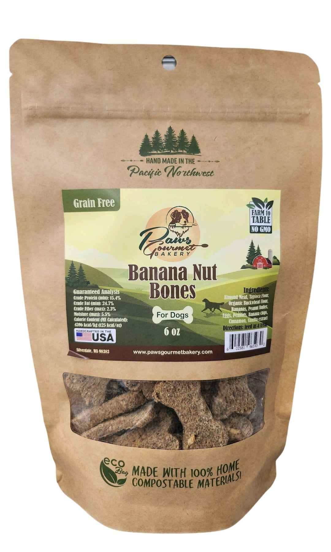 GF Banana Nut Bones - 6 oz