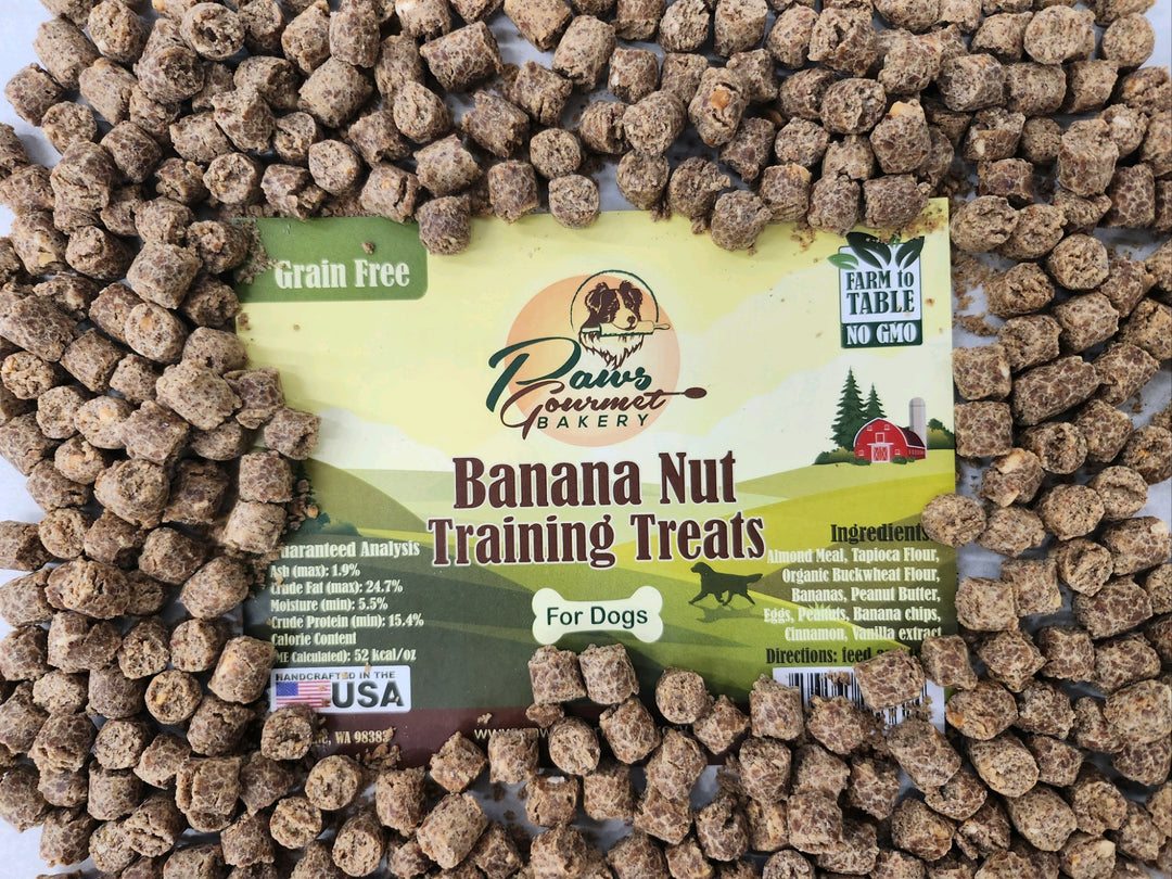 GF Banana Nut Training Treats - Bulk/lb