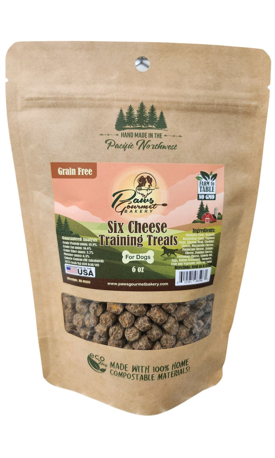 GF Six Cheese Training Treats - 6 oz