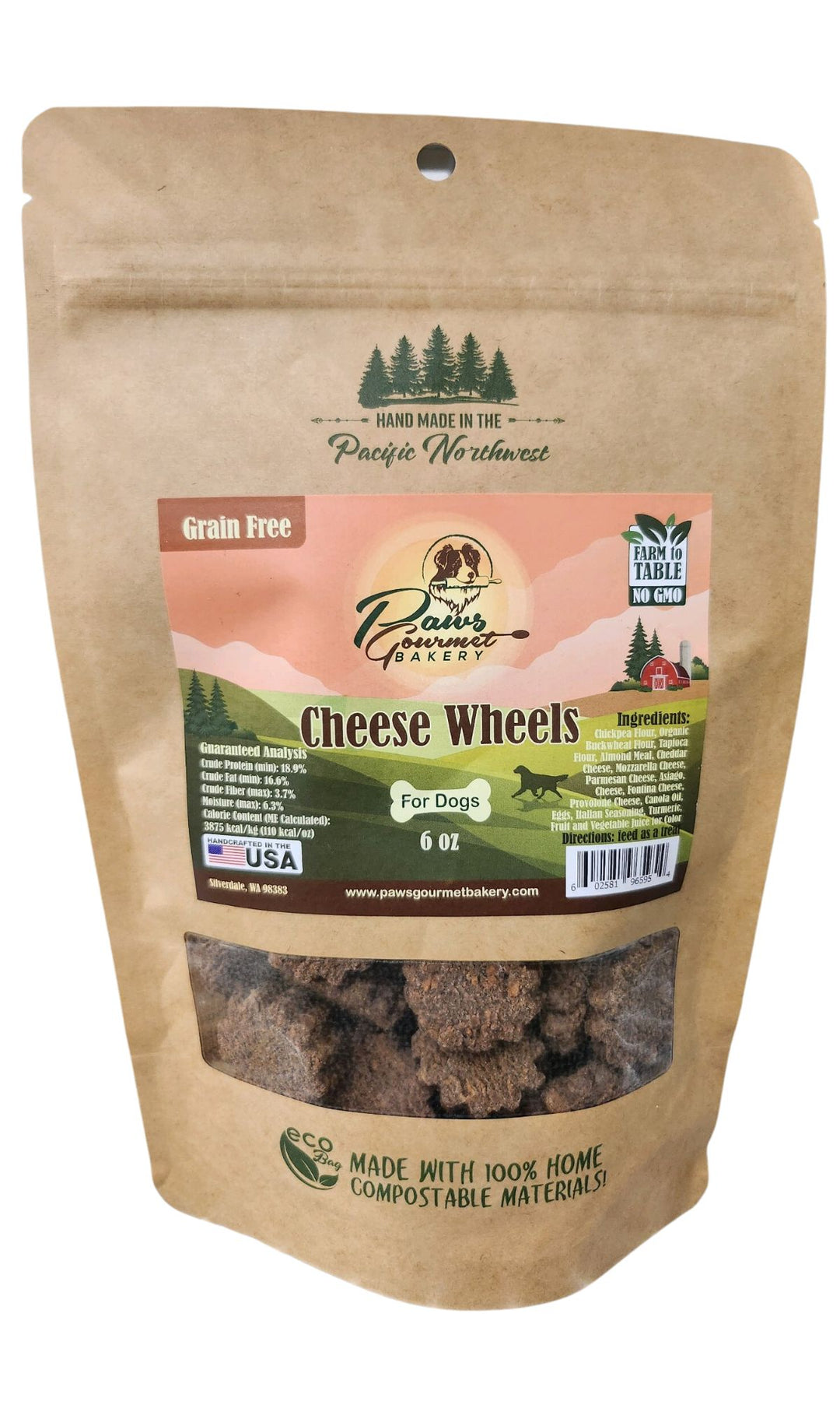GF Cheese Wheels - 6 oz