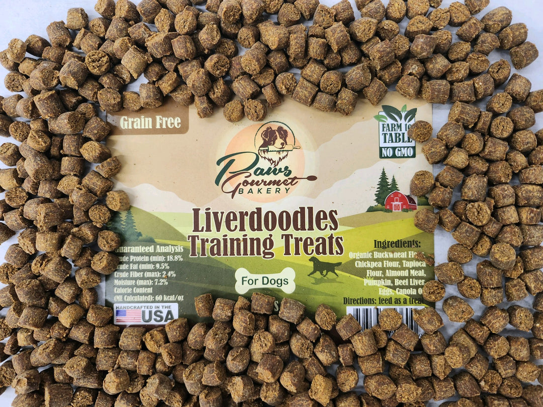 GF Liverdoodle Training Treats - Bulk/lb