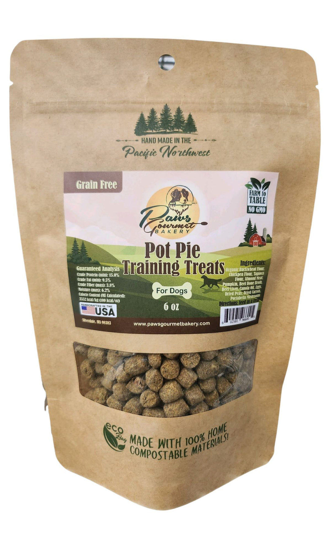 GF Pot Pie Training Treats - 6 oz