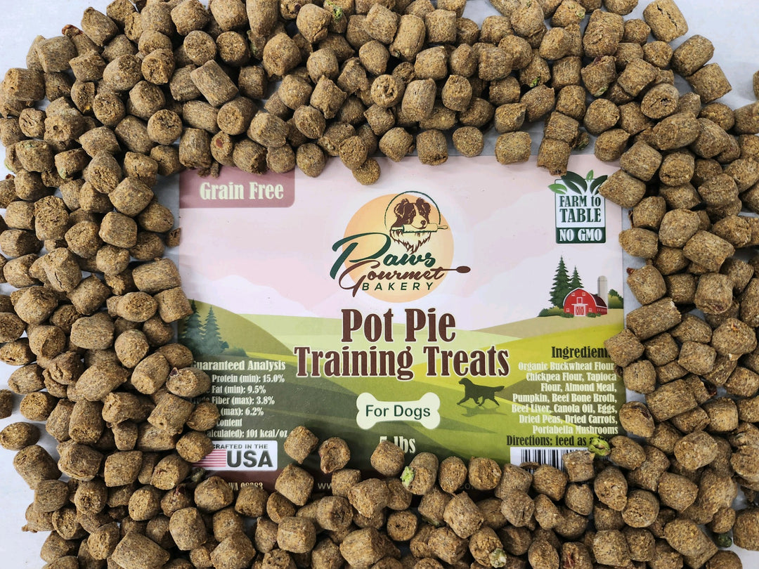 GF Pot Pie Training Treats - Bulk/lb