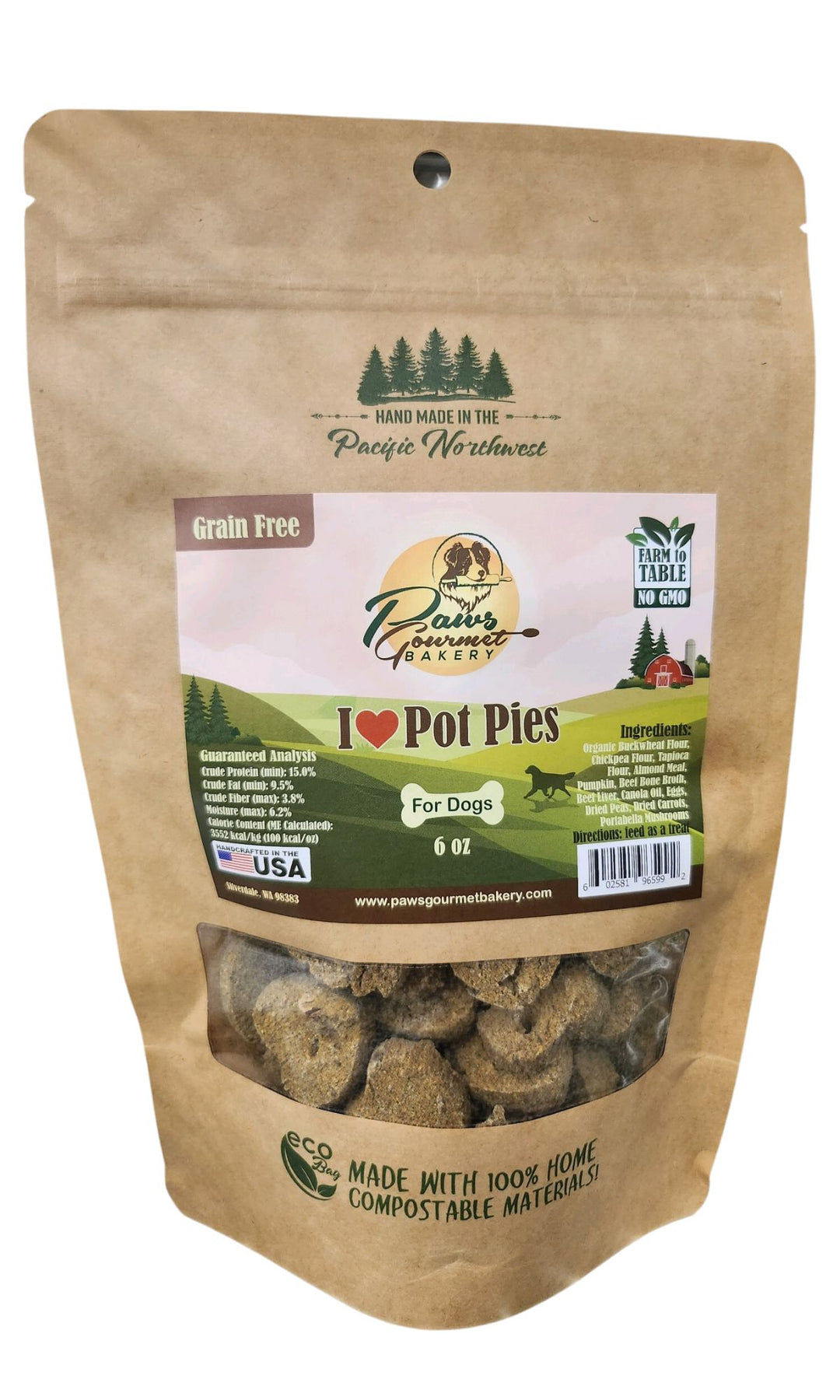 GF I Heart Pot Pies - 6 oz